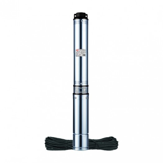 Насос скважинный JEMIX Ø 3.5", кабель 50 м, 750 Вт, 2-4,5 м³/час, подьем 60 м (max 80 м)