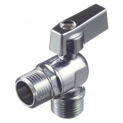 Кран шаровой угловой VALTEC ½" х ½" для сантех. приборов Кран шаровой угловой VALTEC ½" х ½" для сантех. приборов