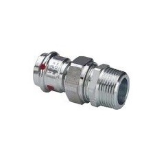 Соединение разъемное Prestabo c SC-Contur, 18x3/4", из оцинкованной стали, с плоским уплотнением, НР Соединение разъемное Prestabo c SC-Contur, 18x3/4", из оцинкованной стали, с плоским уплотнением, НР
