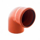 Отвод наружная канализация 110 х 90°