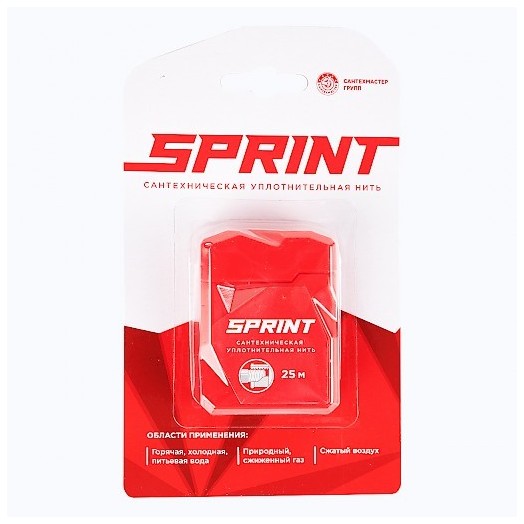 Нить уплотнительная "Sprint" 25 м, в блистере Нить уплотнительная "Sprint" 25 м, в блистере