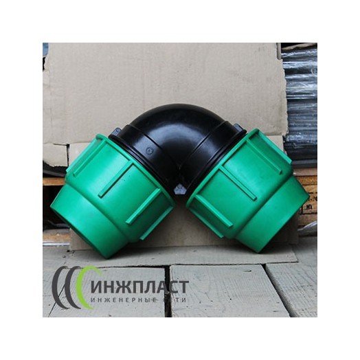 Угол (компрессионный) Ø 110 ПНД Угол (компрессионный) Ø 110 ПНД