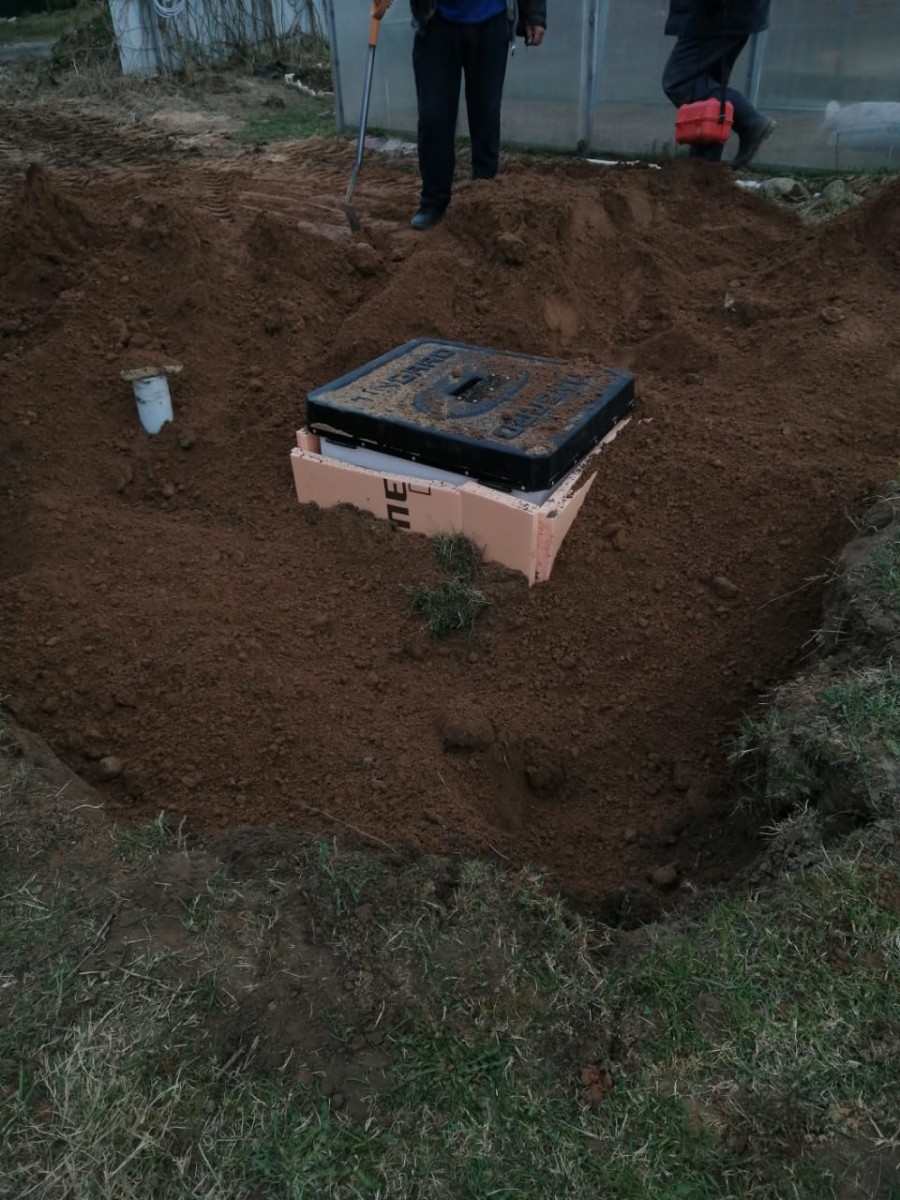 Монтаж погреба Тингард Т 1900