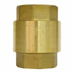 Клапан обратный пружинный STI 25 (1") латунь Клапан обратный пружинный STI 25 (1") латунь