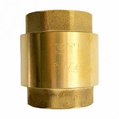 Клапан обратный пружинный STI 32 (1¼") латунь Клапан обратный пружинный STI 32 (1¼") латунь